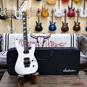 Jackson American Series Soloist SL2 DX Floyd Rose Ebony Fingerboard Snow White 8.70 lbs - Image 4