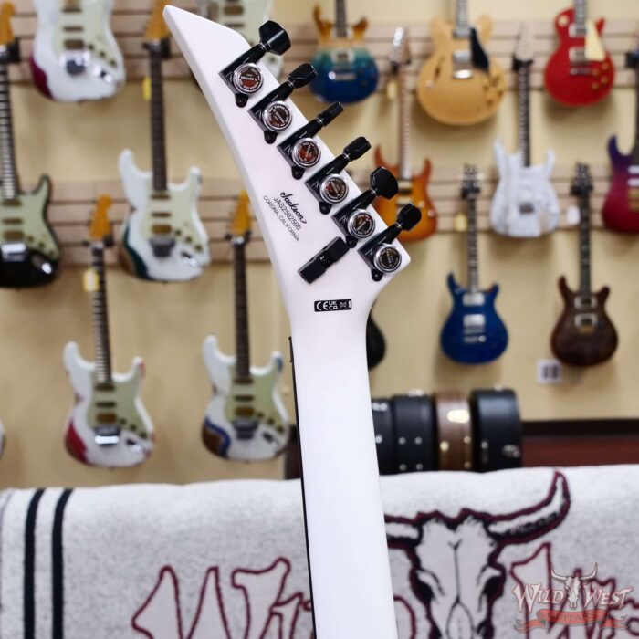 Jackson American Series Soloist SL2 DX Floyd Rose Ebony Fingerboard Snow White 8.70 lbs - Image 8