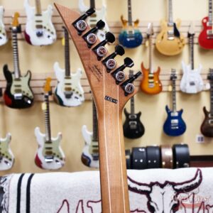 Jackson American Series Virtuoso HT Hardtail Streaked Ebony Fingerboard Satin Black 7.45 lbs - Image 8