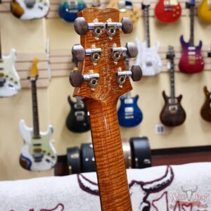 Paul Reed Smith PRS Private Stock # 11309 Santana Retro Flame Maple Top Brazilian Rosewood Fingerboard Raspberry Glow 8.00 lbs - Image 11