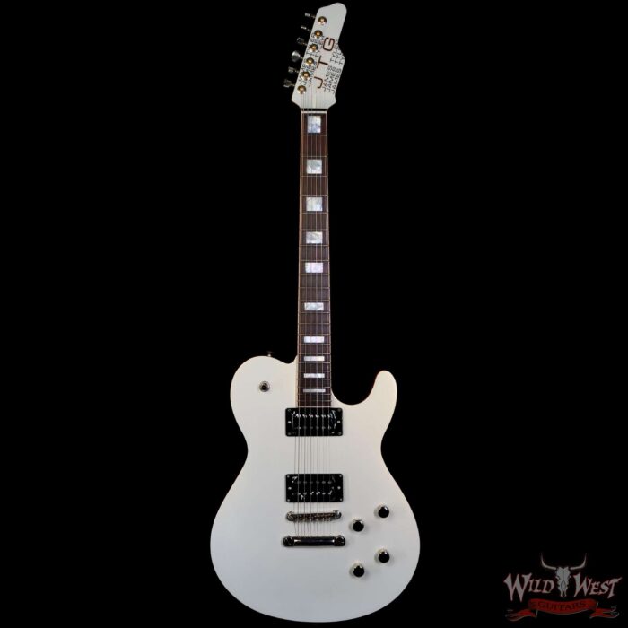 James Tyler JTG M1 (Mongoose) HH Set-Neck Maple Top Okoume Body & Neck Rosewood Fingerboard White Pearl 7.40 lbs - Image 3