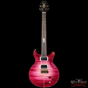 Paul Reed Smith PRS Private Stock # 11309 Santana Retro Flame Maple Top Brazilian Rosewood Fingerboard Raspberry Glow 8.00 lbs - Image 3