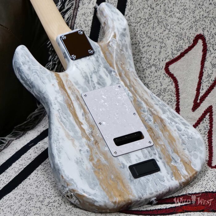 James Tyler USA Studio Elite HD HSS Rosewood Fingerboard Standard '64 Neck White Shmear 7.55 lbs - Image 12