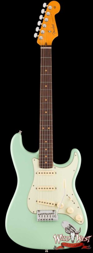 Fender American Ultra Luxe Vintage '60s Stratocaster Rosewood Fingerboard Surf Green 7.70 lbs
