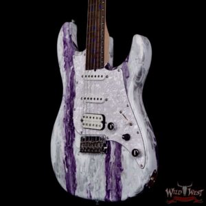 James Tyler USA Studio Elite HD HSS Rosewood Fingerboard Standard '64 Neck Amethyst Shmear 7.65 lbs - Image 2
