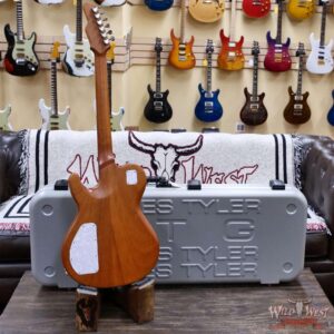 James Tyler JTG M1 (Mongoose) HH Set-Neck Maple Top Okoume Body & Neck Rosewood Fingerboard White Pearl 7.40 lbs - Image 9