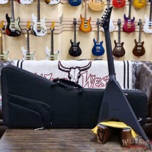 Jackson American Series Rhoads RR24 HT Hardtail Ebony Fingerboard Satin Black 7.10 lbs - Image 7